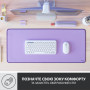 Килимок для мишки Logitech Desk Mat Studio Series Lavender (956-000054) Килимок для мишки Logitech Desk Mat Studio Series Lavender (956-000054)