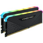 Модуль пам'яті для комп'ютера DDR4 32GB (2x16GB) 3600 MHz Vengeance RGB RS Black Corsair (CMG32GX4M2D3600C18) Модуль пам'яті для комп'ютера DDR4 32GB (2x16GB) 3600 MHz Vengeance RGB RS Black Corsair (CMG32GX4M2D3600C18)