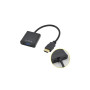 Перехідник ST-Lab HDMI male to VGA F (з кабелями аудіо і живлення від USB) (U-990) Перехідник ST-Lab HDMI male to VGA F (з кабелями аудіо і живлення від USB) (U-990)