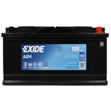Акумулятор автомобільний EXIDE START-STOP AGM 105A (EK1050)