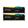 Модуль пам'яті для комп'ютера DDR5 32GB (2x16GB) 5200 MHz Beast RGB AM5 Black Kingston Fury (ex.HyperX) (KF552C36BBEAK2-32) Модуль пам'яті для комп'ютера DDR5 32GB (2x16GB) 5200 MHz Beast RGB AM5 Black Kingston Fury (ex.HyperX) (KF552C36BBEAK2-32)