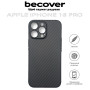 Чохол до мобільного телефона BeCover Carbonite Case (MagSafe) для Apple iPhone 16 Pro Black (712068) Чохол до мобільного телефона BeCover Carbonite Case (MagSafe) для Apple iPhone 16 Pro Black (712068)