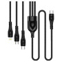 Дата кабель USB 2.0 AM to Lightning + Micro 5P + USB-C 1.2m 3.0A (PD60W data) Black ColorWay (CW-CBPDU3060-BK) Дата кабель USB 2.0 AM to Lightning + Micro 5P + USB-C 1.2m 3.0A (PD60W data) Black ColorWay (CW-CBPDU3060-BK)