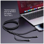 Дата кабель USB 2.0 AM to Lightning + Micro 5P + USB-C 1.2m 3.0A (PD60W data) Black ColorWay (CW-CBPDU3060-BK) Дата кабель USB 2.0 AM to Lightning + Micro 5P + USB-C 1.2m 3.0A (PD60W data) Black ColorWay (CW-CBPDU3060-BK)