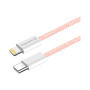 Дата кабель USB-C to Lightning 1.0m 27W pink ColorWay (CW-CBPDCL061-P) Дата кабель USB-C to Lightning 1.0m 27W pink ColorWay (CW-CBPDCL061-P)