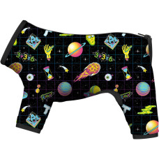 Дощовик для тварин Collar WAUDOG Clothes "Рік і Морті 2" XS22 В 30-34 см, З 19-21 см (5322-0281)