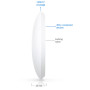 Точка доступу Wi-Fi Ubiquiti UniFi U7 Lite (U7-Lite) Точка доступу Wi-Fi Ubiquiti UniFi U7 Lite (U7-Lite)