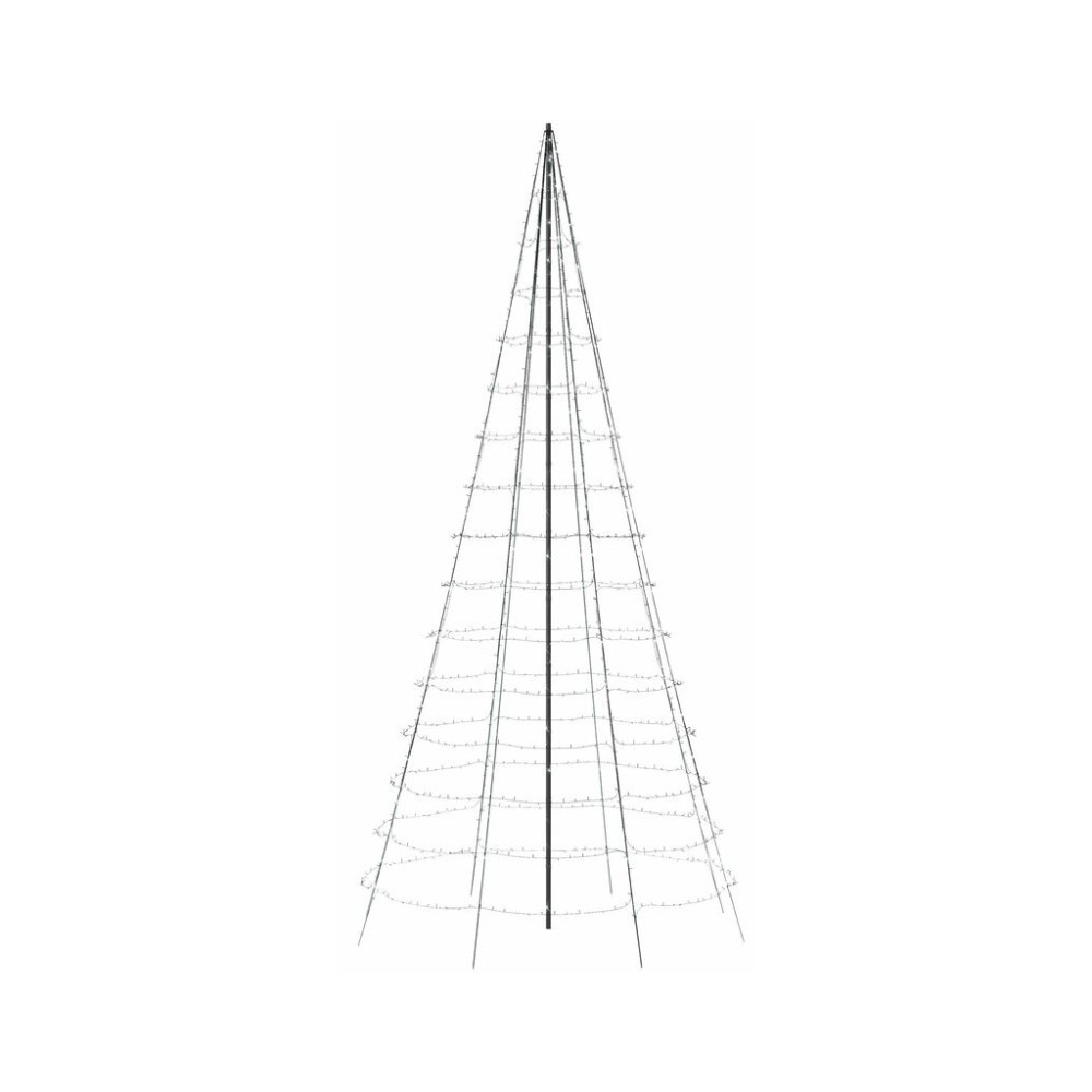 Гірлянда Twinkly Smart LED Light tree RGBW 450, Gen II, IP44, 3м (TWP500SPP-BEU)
