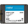 Накопичувач SSD 2.5" 240GB Micron (CT240BX500SSD1) Накопичувач SSD 2.5" 240GB Micron (CT240BX500SSD1)