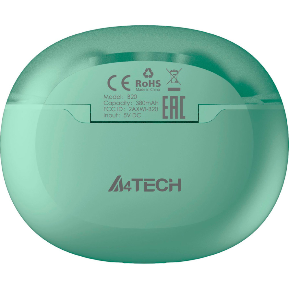 Навушники A4Tech B20 Mint Green (4711421978514)