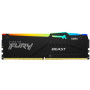 Модуль пам'яті для комп'ютера DDR5 16GB 5600 MHz FURY Beast RGB Kingston Fury (ex.HyperX) (KF556C40BBA-16) Модуль пам'яті для комп'ютера DDR5 16GB 5600 MHz FURY Beast RGB Kingston Fury (ex.HyperX) (KF556C40BBA-16)