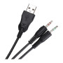 Навушники Xtrike ME GH-709 RGB Black (GH-709) Навушники Xtrike ME GH-709 RGB Black (GH-709)