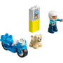 Конструктор LEGO DUPLO Town Поліцейський мотоцикл 5 деталей (10967) Конструктор LEGO DUPLO Town Поліцейський мотоцикл 5 деталей (10967)
