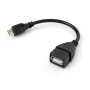 Дата кабель OTG USB 2.0 AF to Micro 5P 0.15m Vinga (VCPDCOTGMBK) Дата кабель OTG USB 2.0 AF to Micro 5P 0.15m Vinga (VCPDCOTGMBK)