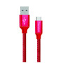 Дата кабель USB 2.0 AM to USB-C 1.0m 2.1А red ColorWay (CW-CBUC003-RD) Дата кабель USB 2.0 AM to USB-C 1.0m 2.1А red ColorWay (CW-CBUC003-RD)