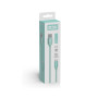 Дата кабель USB 2.0 AM to USB-C 1.0m mint ColorWay (CW-CBUC003-MT) Дата кабель USB 2.0 AM to USB-C 1.0m mint ColorWay (CW-CBUC003-MT)