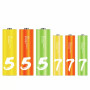 Батарейка ZMI AA ZI5 * 12 + AAA ZI7 * 12 Rainbow batteries set (Ф16358) Батарейка ZMI AA ZI5 * 12 + AAA ZI7 * 12 Rainbow batteries set (Ф16358)