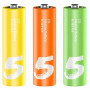 Батарейка ZMI AA ZI5 * 12 + AAA ZI7 * 12 Rainbow batteries set (Ф16358) Батарейка ZMI AA ZI5 * 12 + AAA ZI7 * 12 Rainbow batteries set (Ф16358)