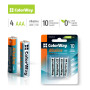 Батарейка ColorWay AAA LR03 Alkaline Power (лужні) * 4 blister (CW-BALR03-4BL) Батарейка ColorWay AAA LR03 Alkaline Power (лужні) * 4 blister (CW-BALR03-4BL)