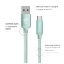 Дата кабель USB 2.0 AM to USB-C 2.0m mint ColorWay (CW-CBUC008-MT) Дата кабель USB 2.0 AM to USB-C 2.0m mint ColorWay (CW-CBUC008-MT)