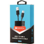 Дата кабель USB 2.0 AM to USB-C 1.0m black Canyon (CNE-USBC1B)