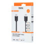 Кабель мультимедійний HDMI M to HDMI M 1.5m V1.4 Ethernet 4K black Hama (00205005) Кабель мультимедійний HDMI M to HDMI M 1.5m V1.4 Ethernet 4K black Hama (00205005)
