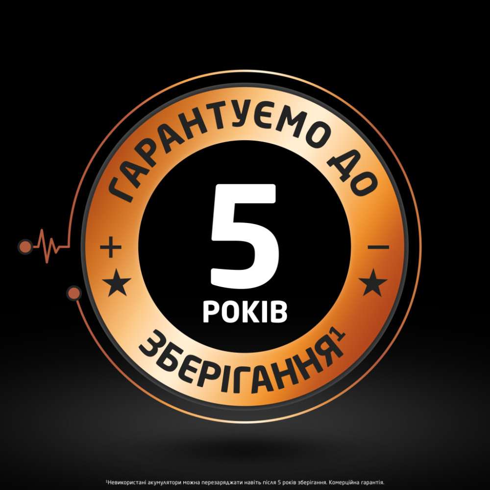 Акумулятор Duracell AA HR6 1300mAh * 4 (5007324)