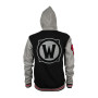 Кофта Jinx World of Warcraft Horde Varsity Hoodie Black/Cool Grey/Red L (JINX-10491 BLL) Кофта Jinx World of Warcraft Horde Varsity Hoodie Black/Cool Grey/Red L (JINX-10491 BLL)