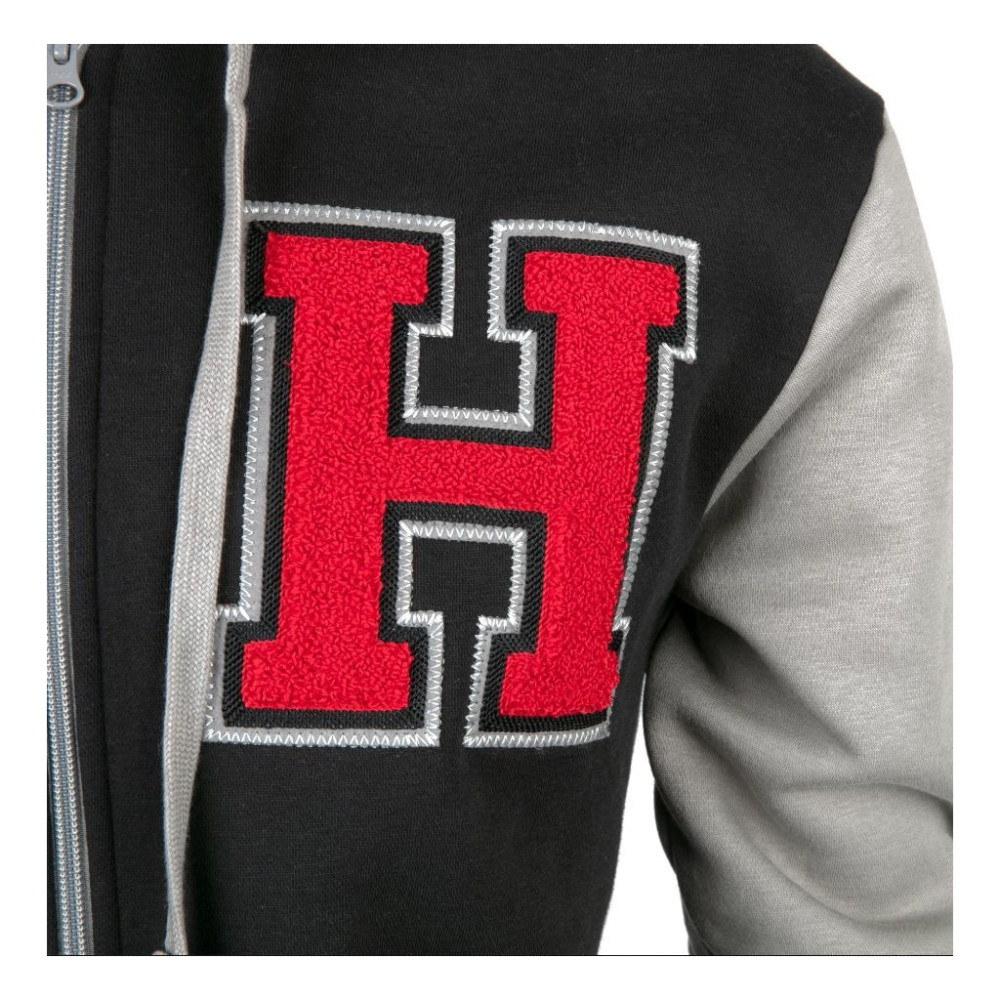 Кофта Jinx World of Warcraft Horde Varsity Hoodie Black/Cool Grey/Red L (JINX-10491 BLL)