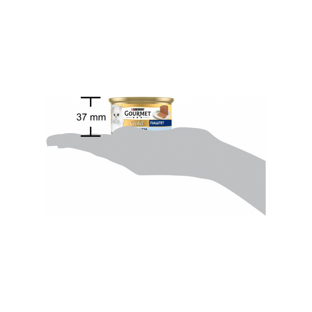 Паштет для котів Purina Gourmet Gold. З тунцем 85 г (7613031381029)