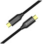 Дата кабель USB-C to USB-C 1.0m USB3.2 (20Gbps 4K PD100W) Gen2 5А black ColorWay (CW-CBPDCC062-BK) Дата кабель USB-C to USB-C 1.0m USB3.2 (20Gbps 4K PD100W) Gen2 5А black ColorWay (CW-CBPDCC062-BK)