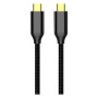 Дата кабель USB-C to USB-C 1.0m USB3.2 (20Gbps 4K PD100W) Gen2 5А black ColorWay (CW-CBPDCC062-BK) Дата кабель USB-C to USB-C 1.0m USB3.2 (20Gbps 4K PD100W) Gen2 5А black ColorWay (CW-CBPDCC062-BK)