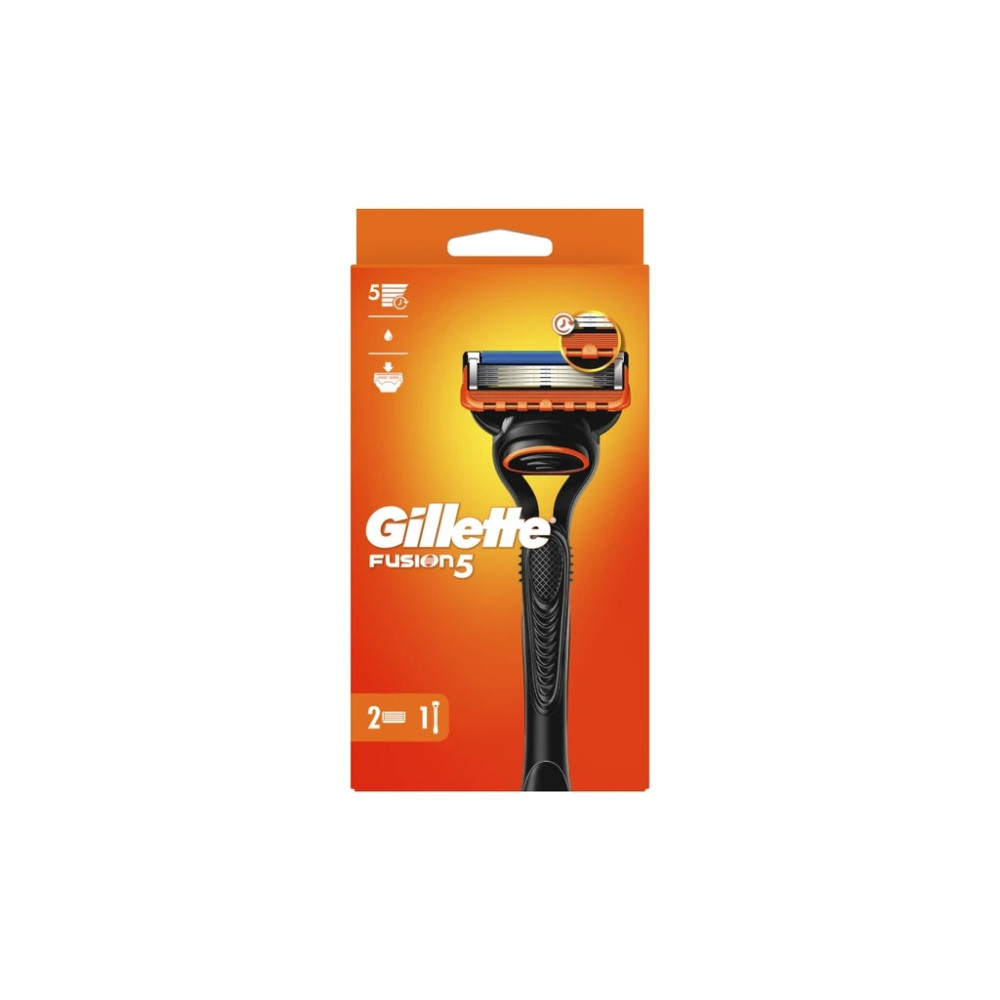 Бритва Gillette Fusion5 з 2 змінними картриджами (7702018874125/7702018866946)