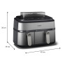 Мультипіч Philips Dual Basket Airfryer 5000 Series (NA555/00)