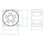 Кулер до корпусу Arctic 40MM/5PCS (ACFAN00273A) Кулер до корпусу Arctic 40MM/5PCS (ACFAN00273A)