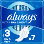 Гігієнічні прокладки Always Ultra Day&Night (Розмір 3) 7 шт. (4015400012306) Гігієнічні прокладки Always Ultra Day&Night (Розмір 3) 7 шт. (4015400012306)