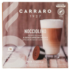 Кава Carraro Nocciolino Dolce Gusto в капсулах 16х7 г (8000604001290)