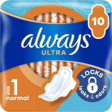 Гігієнічні прокладки Always Ultra Normal (Розмір 1) 10 шт. (5997253515991)