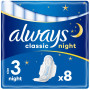 Гігієнічні прокладки Always Classic Night Розмір 3 8 шт. (4015400260837) Гігієнічні прокладки Always Classic Night Розмір 3 8 шт. (4015400260837)