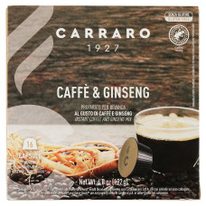 Кава Carraro Caffe & Ginseng Dolce Gusto в капсулах 16х7 г (8000604900852)