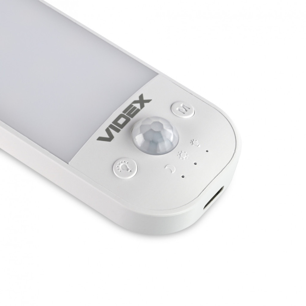 Світильник Videx акумуляторний з датчиком руху (VL-NL014W-S)