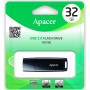 USB флеш накопичувач Apacer 32GB AH336 Black USB 2.0 (AP32GAH336B-1) USB флеш накопичувач Apacer 32GB AH336 Black USB 2.0 (AP32GAH336B-1)