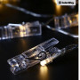 Гірлянда ColorWay 20 LED, 3м, з прищіпками (CW-LCP-20L30B) Гірлянда ColorWay 20 LED, 3м, з прищіпками (CW-LCP-20L30B)