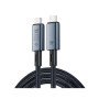 Дата кабель USB-C to USB-C 1.2m Pulsing Fast Charging 240W USB4.0 XoKo (XK-SC-2-240W) Дата кабель USB-C to USB-C 1.2m Pulsing Fast Charging 240W USB4.0 XoKo (XK-SC-2-240W)