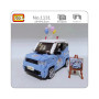 Конструктор LOZ mini Автомобіль MINI блакитний (1131) Конструктор LOZ mini Автомобіль MINI блакитний (1131)
