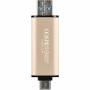 USB флеш накопичувач Transcend 128GB JetFlash 930 Gold-Black USB 3.2/Type-C (TS128GJF930C) USB флеш накопичувач Transcend 128GB JetFlash 930 Gold-Black USB 3.2/Type-C (TS128GJF930C)