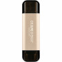 USB флеш накопичувач Transcend 256GB JetFlash 930 Gold-Black USB 3.2/Type-C (TS256GJF930C) USB флеш накопичувач Transcend 256GB JetFlash 930 Gold-Black USB 3.2/Type-C (TS256GJF930C)