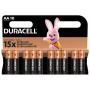 Батарейка Duracell AA лужні 10 шт. в упаковці (5002508/5006461) Батарейка Duracell AA лужні 10 шт. в упаковці (5002508/5006461)