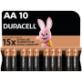 Батарейка Duracell AA лужні 10 шт. в упаковці (5002508/5006461) Батарейка Duracell AA лужні 10 шт. в упаковці (5002508/5006461)