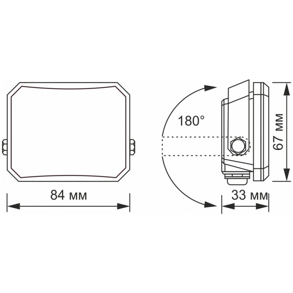 Прожектор Videx VLE-F3-0105B